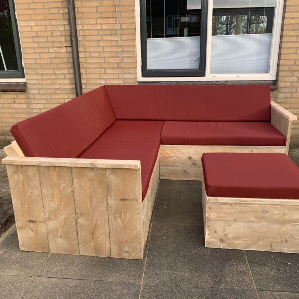 Steigerhout Hoekbank Caliso