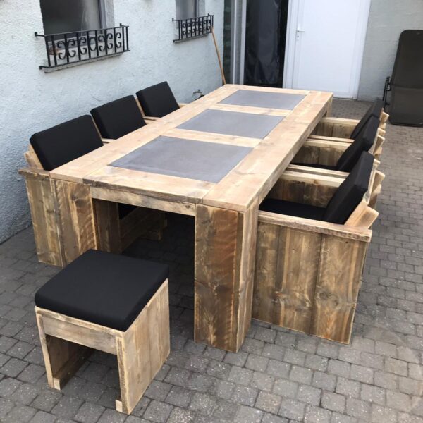 Steigerhout Tuintafel Verona