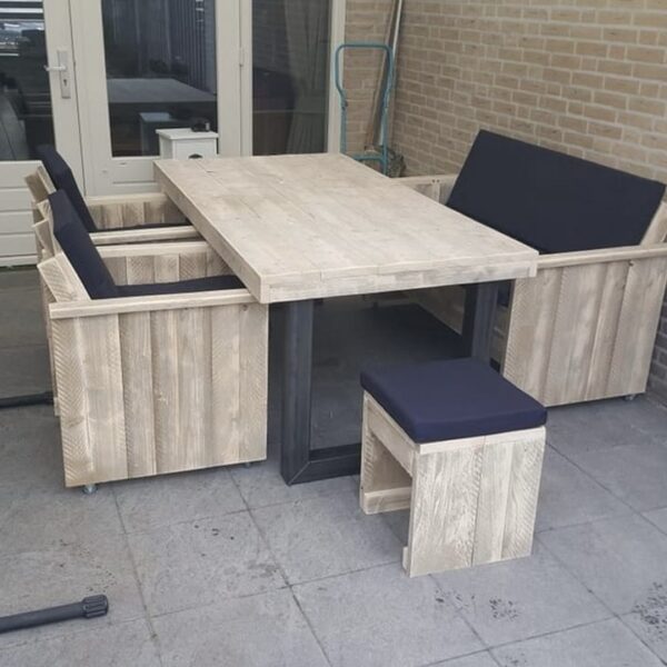 Steigerhout Tuinset Senise